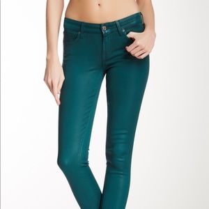 7famk Coated Ankle Skinnies